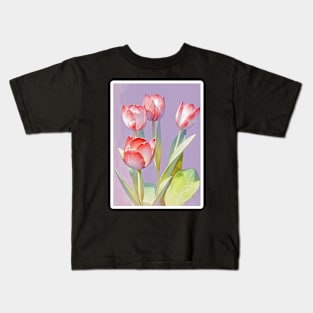 Pink Flower, Beautiful Flowers Kids T-Shirt